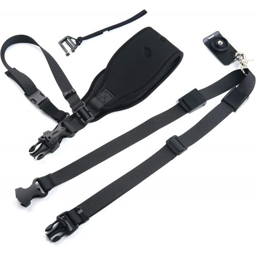  Ruittos Camera Strap, RT-CS06 Quick Release Camera Shoulder Neck Strap for Compact Camera, Binoculars, Bags, Mirrorless,