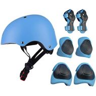 [아마존베스트]RuiyiF 7Pcs Sports Protective Gear for Kids, Elbow Pads Knee Pads with Wrist Guard and Helmet for Multi Sports: Cycling Skateboard Bicycle Scooter Roller Skate