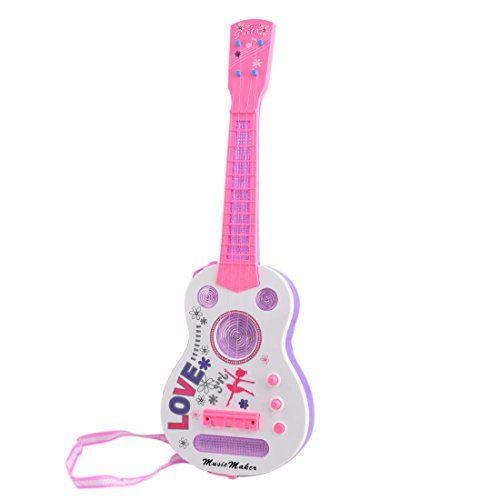  [아마존베스트]RuiyiF Guitar for Toddler Kids Beginners Toy Guitar for Girls 20Inch - Pink