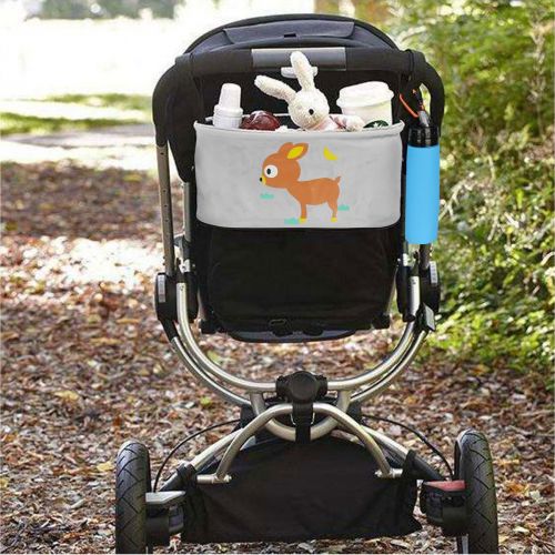  Ruiysion Baby Stroller Organizer Bag - Baby Universal Stroller, Easy Installation for Moms,Large Space for Storing...