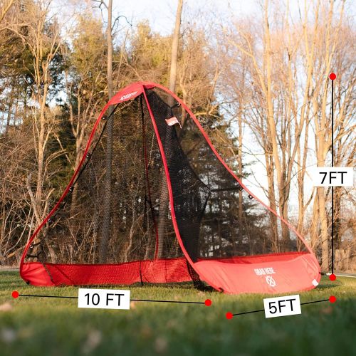  [아마존베스트]Rukket Sports Rukket 10x7ft Pop Up Golf Net | Orginal Rukknet | Practice Driving Indoor and Outdoor | Backyard Swing Training Aids