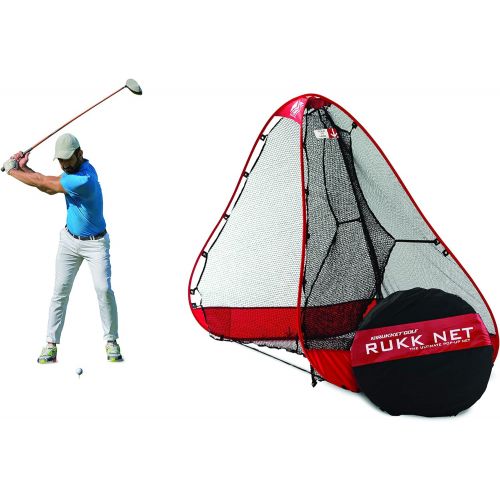  [아마존베스트]Rukket Sports Rukket 10x7ft Pop Up Golf Net | Orginal Rukknet | Practice Driving Indoor and Outdoor | Backyard Swing Training Aids