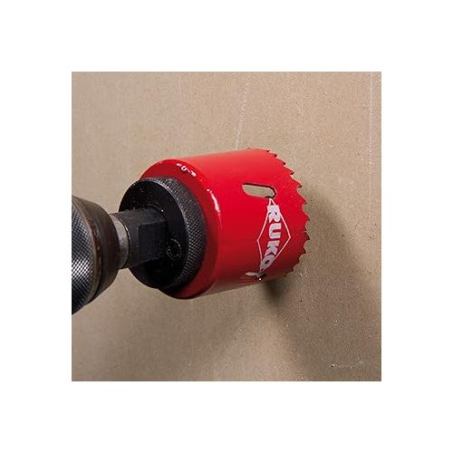  RUKO 106202 Bi-Metal Hole Saw Arbor, A2, Fits Hole Saws 1-1/4