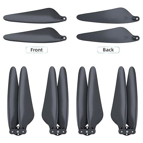  Ruko F11/F11PRO/F11GIM/F11GIM2 Drone Replacement Foldable Propeller Blades (4PCS) - Essential Drone Accessories and Spare Parts