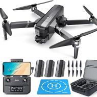 Ruko F11GIM2 Drones with Gimbal+EIS 4K Camera for Adults, 96 Min Long Flight Time 9800ft Long Range FPV, Auto Return Home with GPS, Foldable Quadcopter with Landing Pad, FAA Remote ID Compliant