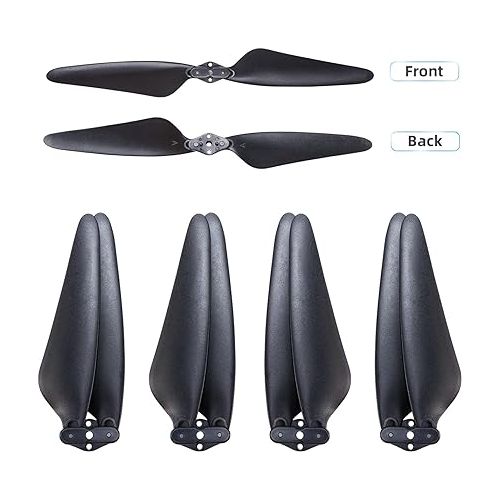  Ruko F11 Series Drone Blades, Propellers for F11GIM2/F11GIM/F11PRO/F11, Drone Accessories, Spare Part Replacement Foldable Propeller Props 4PCS