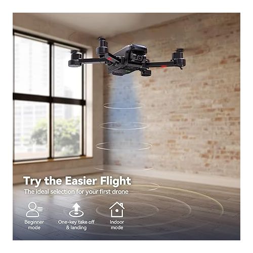  Ruko U11S Drones with Camera for Adults 4k, Built-in Remote ID, 120° FOV, GPS Auto Return, 40 Mins Flight, 5G Live Transmission, Foldable FPV Drones for Beginners with Follow Me, Circle Fly, Waypoint