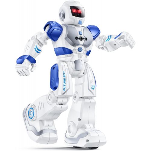  [아마존베스트]Ruko 6088 Programmable Robot, Gesture Sensing Intelligent Remote Control Robot for Kids 3-8years, Christmas Birthday Gift