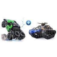 Ruko Get 1 C11 RC Truck and 1 Q111 RC Tank