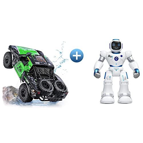  Ruko Get 1 C11 RC Truck Both and 2 Carl Smart Robots