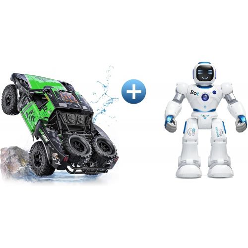  Ruko Get 1 C11 RC Truck Both and 2 Carl Smart Robots