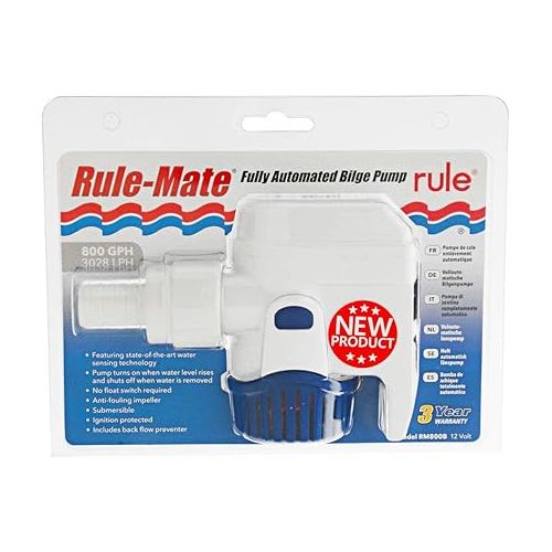  Rule Mate Fully Automated, Water Sensing Bilge Pump