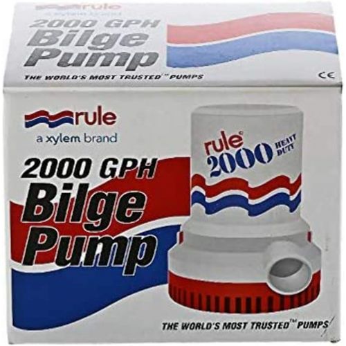  [아마존베스트]RULE INDUSTRIES Rule Pump 2000 12V