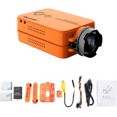  Runcam Camera FPV Drone And Remote Control Camcorder, Orange