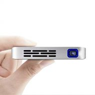 Rundaotong-US Mini Projector Portable DLP 3000 lumens 1280x720dpi HD 3D Multimedia Projectors Support 1080P Full HD with WiFi Built-in Battery 8400mAh Android OS HDMI USB for Home