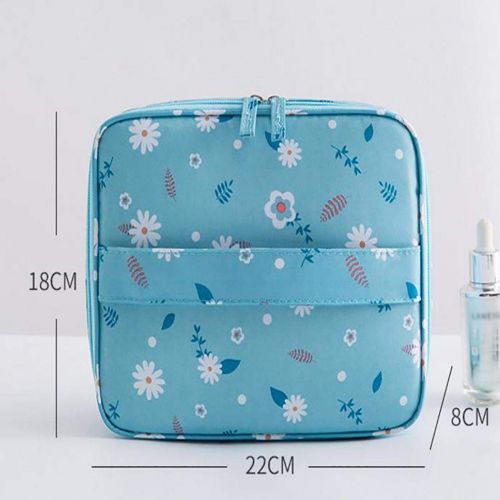 Rungoi Makeup Train Cases Professional Travel Makeup Bag Cosmetic Cases Organizer Portable Storage Bag for Cosmetics Makeup Brushes Toiletry Travel Accessories