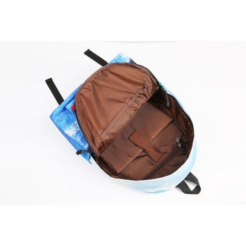  Running Tiger Runningtiger Unique 3D Animal Print Basic Multipurpose Backpacks For Teenagers Kids Schoolbags Travel Bags Laptop Backpacks (dolphin print)