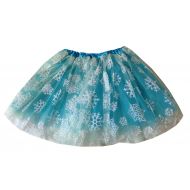 Rush Dance Ballerina Girls Dress-Up Princess Fairy Costume Recital Tutu (Kids 3-8 Years, Snowflake (Elsa))