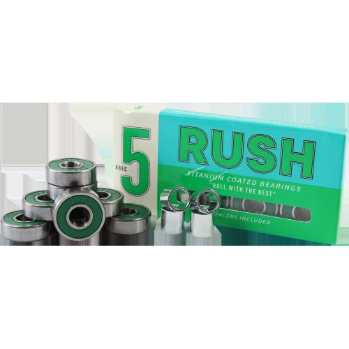  Rush Abec 5 Skateboard Bearings