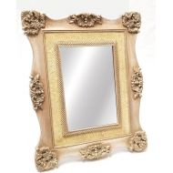 Russ Home Antiqued Victorian Style Desk Mirror