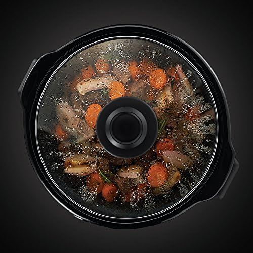  Russell Hobbs Slow Cooker, Schongarer Chalkboard, Keramik-Gartopf, matte Tafel-Oberflache, 3 Temperatureinstellungen, 3.5l, 200 Watt, Slowcooker 24180-56