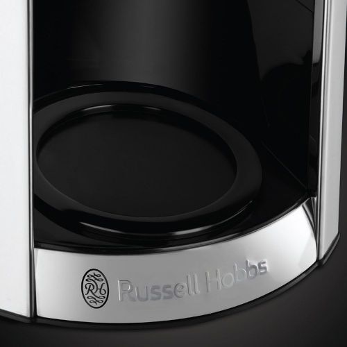  Russell Hobbs Digitale Kaffeemaschine Luna Edelstahl/Kupfer, programmierbarer Timer, bis 12 Tassen, 1,5l Glaskanne, Warmhalteplatte, Abschaltautomatik, 1000W, Filterkaffeemaschine