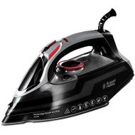 Russell Hobbs 20630-56 Dampfbuegeleisen Powersteam Ultra, 3100 Watt, Keramik-Buegelsohle, Extra-Dampfstoss von 210 g/min, schwarz/rot