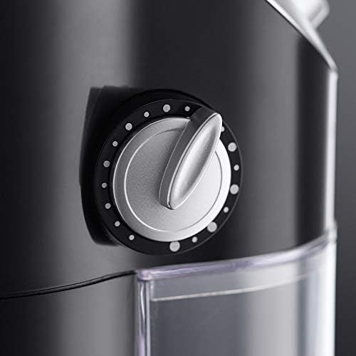  Russell Hobbs Kaffeemuehle Classics, hochwertiges Scheibenmahlwerk, elektrisch, variable Mahlgradeinstellungen fuer Kaffeebohnen, Nuesse, Gewuerze, Getreide, 23120-56