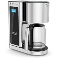 Remington Russell Hobbs Glass Series 8-Cup Coffeemaker, Black & Stainless Steel, CM8100BKR