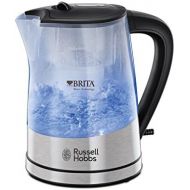 Visit the Russell Hobbs Store Russell Hobbs Purity Kettle, Integrated BRITA Water Filter, 1.0 L + 0.5 L Filter Insert, 2200 W, LED Lighting, Includes Free Filter Cartridge, Capacity Marker, Tea Kettle 22850-70