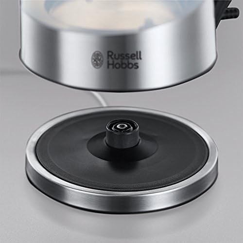  Visit the Russell Hobbs Store Russell Hobbs Purity Kettle, Integrated BRITA Water Filter, 1.0 L + 0.5 L Filter Insert, 2200 W, LED Lighting, Includes Free Filter Cartridge, Capacity Marker, Tea Kettle 22850-70