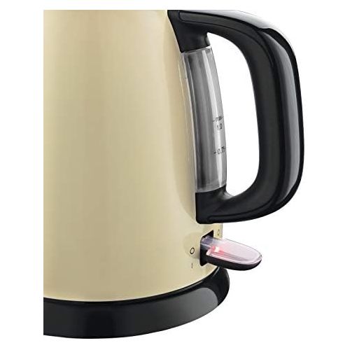  [아마존베스트]Russell Hobbs Colours+ Digital Coffee Machine Cream Programmable Timer