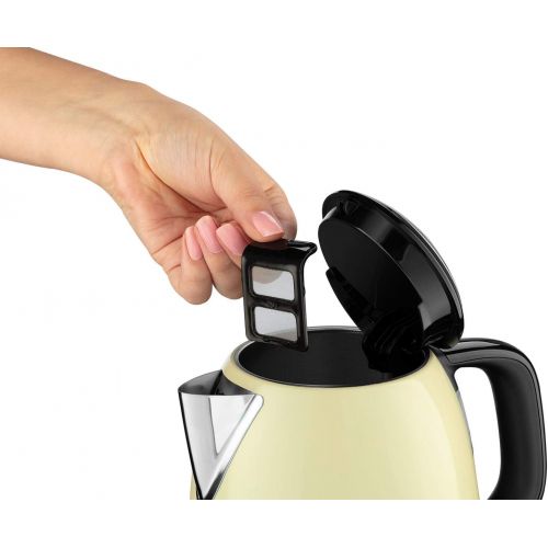  [아마존베스트]Russell Hobbs Colours+ Digital Coffee Machine Cream Programmable Timer