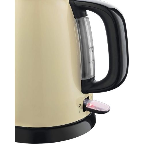  [아마존베스트]Russell Hobbs Colours+ Digital Coffee Machine Cream Programmable Timer