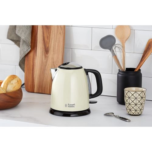  [아마존베스트]Russell Hobbs Colours+ Digital Coffee Machine Cream Programmable Timer