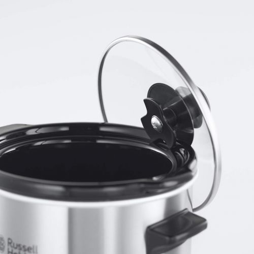  [아마존베스트]Russell Hobbs Compact Mini Kitchen Machine Space-Saving Design, Stainless steel / black