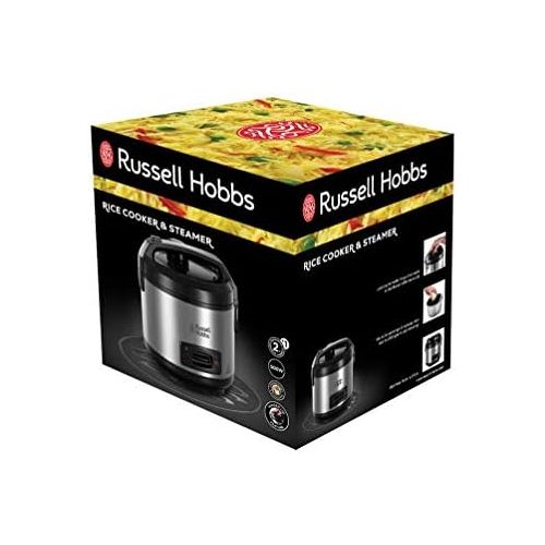  [아마존베스트]Russell Hobbs Steam Cooker, Stainless steel / black