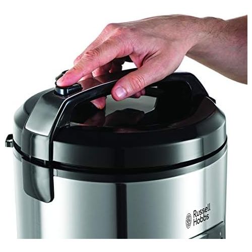  [아마존베스트]Russell Hobbs Steam Cooker, Stainless steel / black