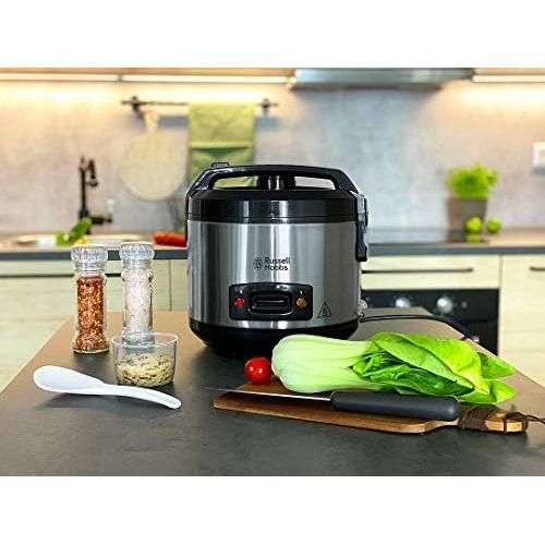  [아마존베스트]Russell Hobbs Steam Cooker, Stainless steel / black