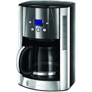[아마존베스트]Russell Hobbs Luna 23241-56 Digital Coffee Machine Grey Programmable Timer, up to 12 Cups, 1.5 L Glass Jug, 1000 W, Warming Plate, Automatic Shut-Off, Filter Coffee Machine