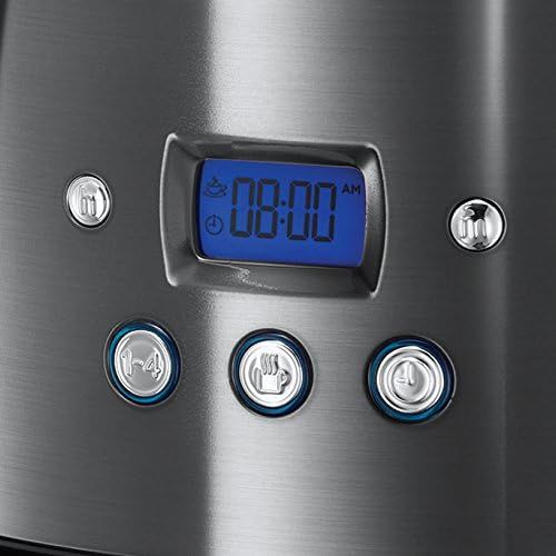  [아마존베스트]Russell Hobbs Luna 23241-56 Digital Coffee Machine Grey Programmable Timer, up to 12 Cups, 1.5 L Glass Jug, 1000 W, Warming Plate, Automatic Shut-Off, Filter Coffee Machine