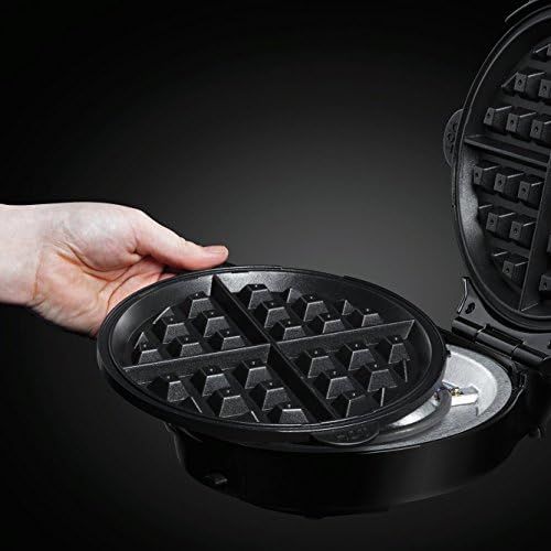  [아마존베스트]Russell Hobbs Multifunctional device round 3-in-1 Fiesta (waffle iron, mini cupcake maker and mini donut maker), dishwasher safe and non-stick coated plates, 900 Watt, 24620-56