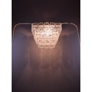/RussianVintageHouse Vintage chandelier - Mid-century crystal chandelier