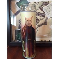 RustbeltCooperative Cat Prayer Candle