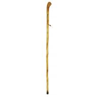 Rustic Axentz Wood Walking Trekking Hiking Pole Stick, Irish Shillelagh, Non Slip Rubber Tip, Leather Strap, 55