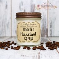 RusticSugarCreekCo Roasted Hazelnut Coffee Scented Candle, Coffee Candle, Coffee Gift, Coffee Lovers Gift, Christmas Gift, Gift For Mom, Personalized Candle