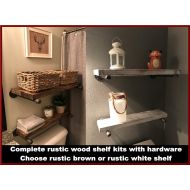 /RustiqueSigns Shelves, Hanging Shelves, Wood Shelves, Bathroom Shelves, Kitchen Shelves, Rustic Shelves, Rustic Wood Shelving, Industrial Wood Shelving