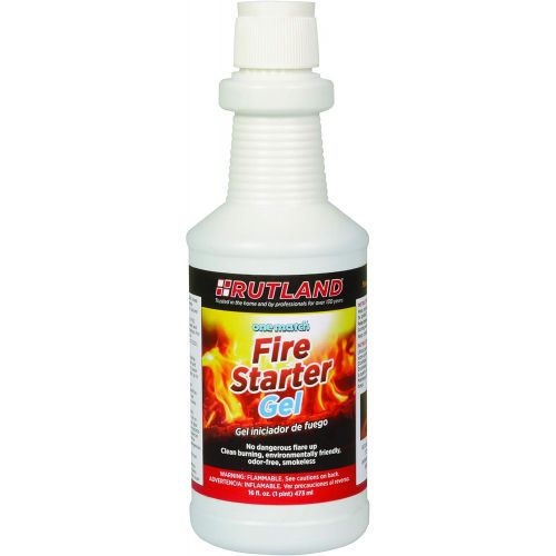  Rutland Products One Match Gel Fire Starter, 16 fl. oz.