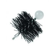 Rutland Products PS 3 3 Inch Round Pellet Stove Brush, Black
