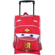 Ruz Pixar Cars Toddler 12 Rolling Lightning McQueen backpack